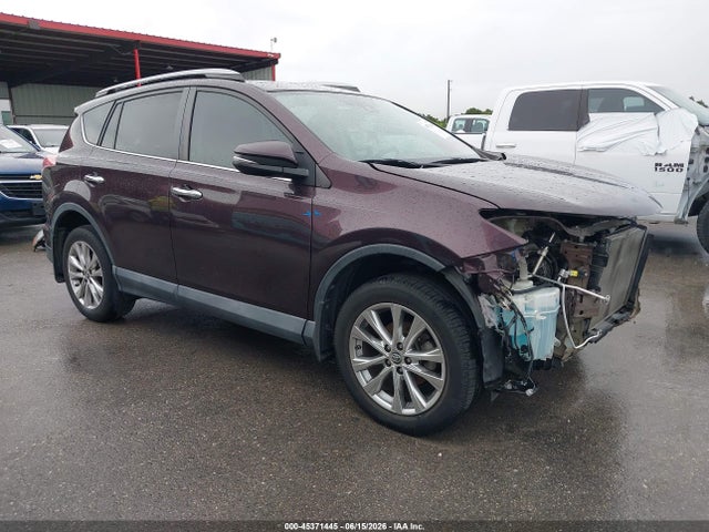 2018 Toyota Rav4 Limited მანქანა იყიდება აუქციონზე, vin: 2T3YFREV0JW422034, აუქციონის ნომერი: 45371445