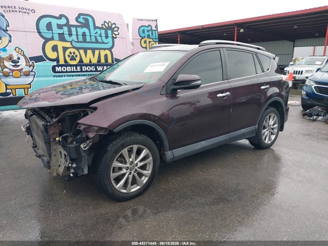 2018 Toyota Rav4 Limited მანქანა იყიდება აუქციონზე, vin: 2T3YFREV0JW422034, აუქციონის ნომერი: 45371445
