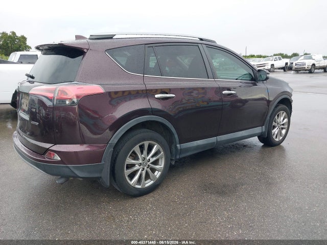 2018 Toyota Rav4 Limited მანქანა იყიდება აუქციონზე, vin: 2T3YFREV0JW422034, აუქციონის ნომერი: 45371445