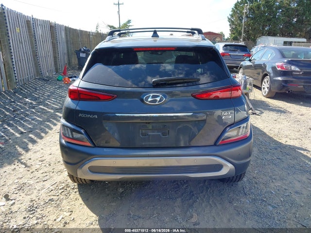 Aukcja sprzedaży 2022 Hyundai Kona Limited, vin: KM8K5CA31NU788528, numer aukcji: 45371512