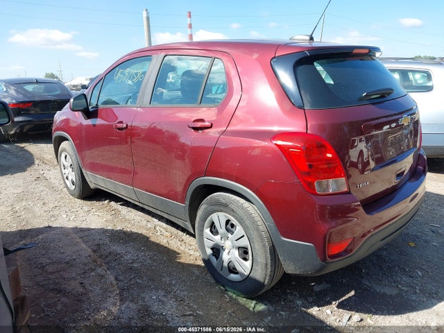 45371586 :رقم المزاد ، 3GNCJKSB2HL215275 vin ، 2017 Chevrolet Trax Ls مزاد بيع