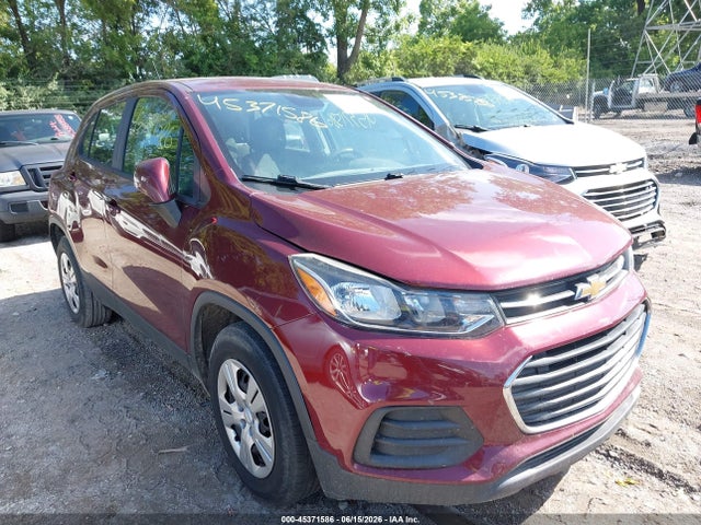 45371586 :رقم المزاد ، 3GNCJKSB2HL215275 vin ، 2017 Chevrolet Trax Ls مزاد بيع