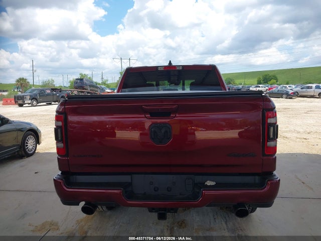 45371704 :رقم المزاد ، 1C6SRFHT6NN227307 vin ، 2022 Ram 1500 Limited  4x4 5'7 Box مزاد بيع