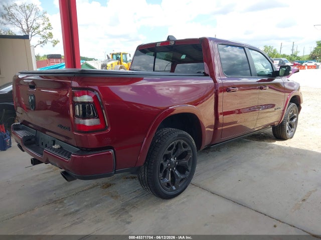 45371704 :رقم المزاد ، 1C6SRFHT6NN227307 vin ، 2022 Ram 1500 Limited  4x4 5'7 Box مزاد بيع