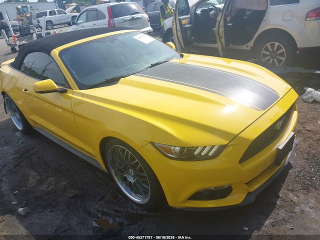 Продаж на аукціоні авто 2017 Ford Mustang Ecoboost Premium, vin: 1FATP8UH2H5267619, номер лоту: 45371787