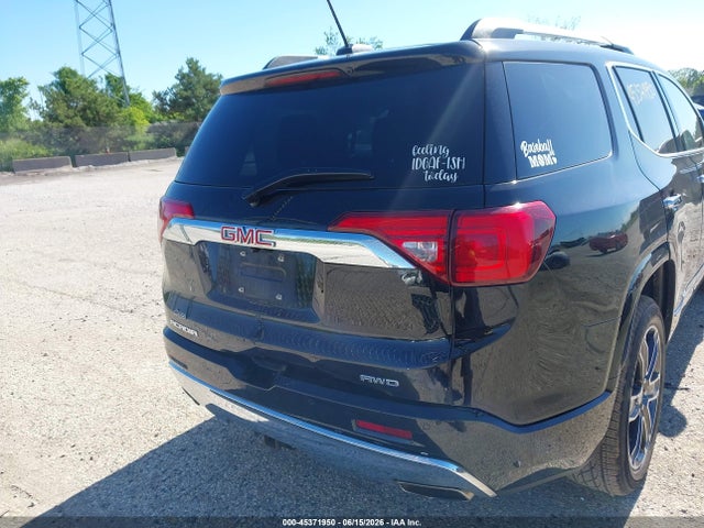 Продаж на аукціоні авто 2018 Gmc Acadia Denali, vin: 1GKKNXLS4JZ201675, номер лоту: 45371950