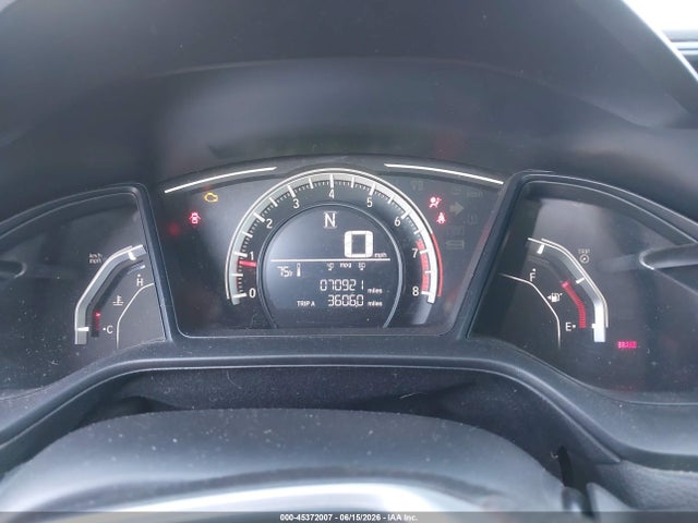 Honda Civic Lx 2018 2HGFC2F5XJH596863 Image 7