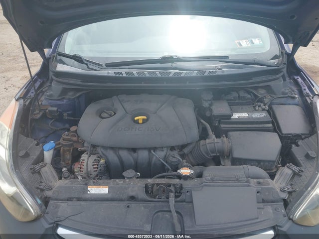 2011 Hyundai Elantra Gls მანქანა იყიდება აუქციონზე, vin: 5NPDH4AE3BH033141, აუქციონის ნომერი: 45372033