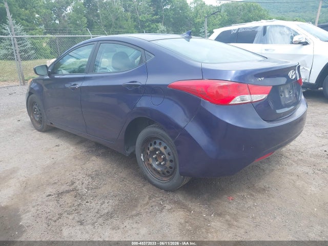2011 Hyundai Elantra Gls მანქანა იყიდება აუქციონზე, vin: 5NPDH4AE3BH033141, აუქციონის ნომერი: 45372033