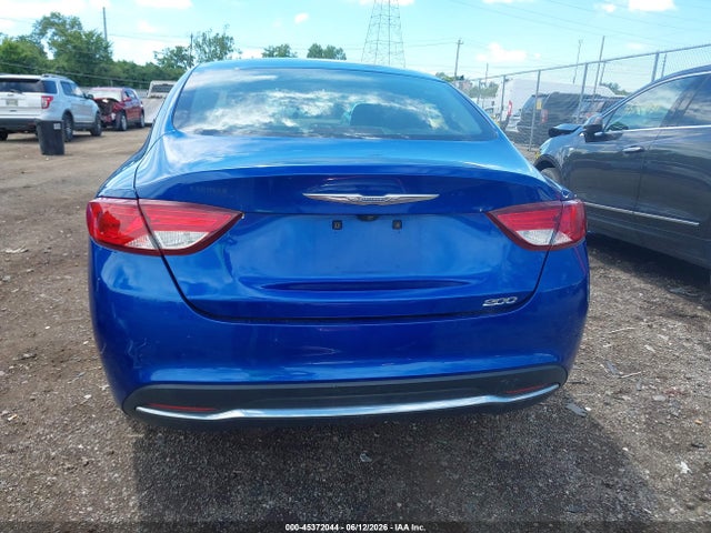 2016 Chrysler 200 Limited მანქანა იყიდება აუქციონზე, vin: 1C3CCCAB3GN158890, აუქციონის ნომერი: 45372044