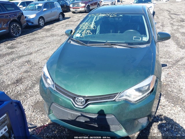 Продажа на аукционе авто 2016 Toyota Corolla Le, vin: 2T1BURHE1GC650229, номер лота: 45372045