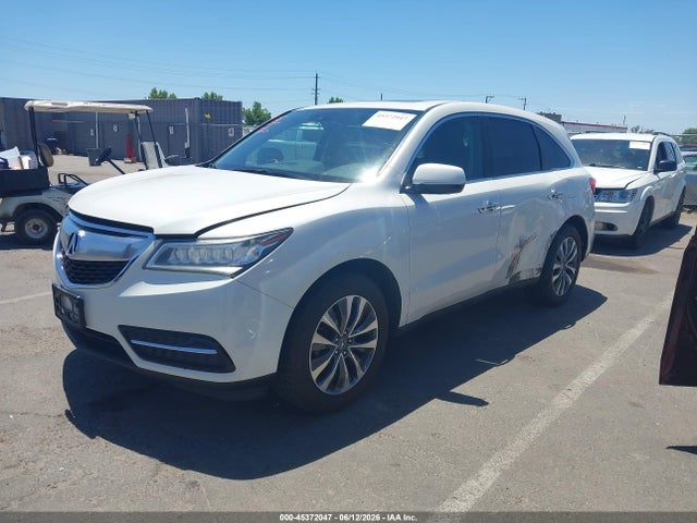 Acura Mdx Technology Acurawatch Plus Packages/technology Package 2016 5FRYD4H49GB039461 Image 2