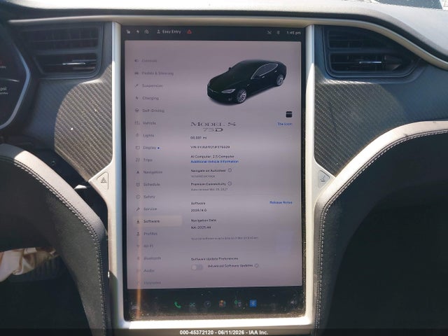 Tesla Model S 100d/75d/p100d 2018 5YJSA1E21JF275529 Image 7