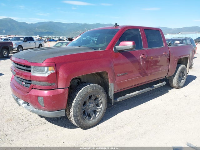 2018 Chevrolet Silverado 1500 2lt მანქანა იყიდება აუქციონზე, vin: 3GCUKREC5JG187655, აუქციონის ნომერი: 45372251