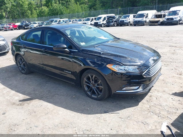 2018 Ford Fusion Hybrid Se მანქანა იყიდება აუქციონზე, vin: 3FA6P0LU6JR234025, აუქციონის ნომერი: 45372254
