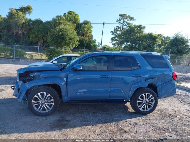 2025 Toyota 4runner Limited მანქანა იყიდება აუქციონზე, vin: JTEVA5BR8S5070469, აუქციონის ნომერი: 45372301