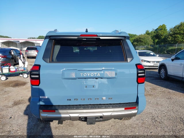2025 Toyota 4runner Limited მანქანა იყიდება აუქციონზე, vin: JTEVA5BR8S5070469, აუქციონის ნომერი: 45372301