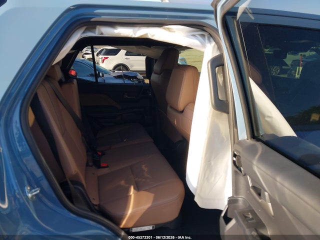 2025 Toyota 4runner Limited მანქანა იყიდება აუქციონზე, vin: JTEVA5BR8S5070469, აუქციონის ნომერი: 45372301