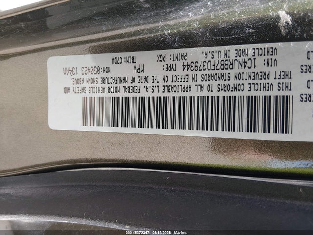 45372347 :رقم المزاد ، 1C4NJRBB7FD379344 vin ، 2015 Jeep Patriot Sport مزاد بيع