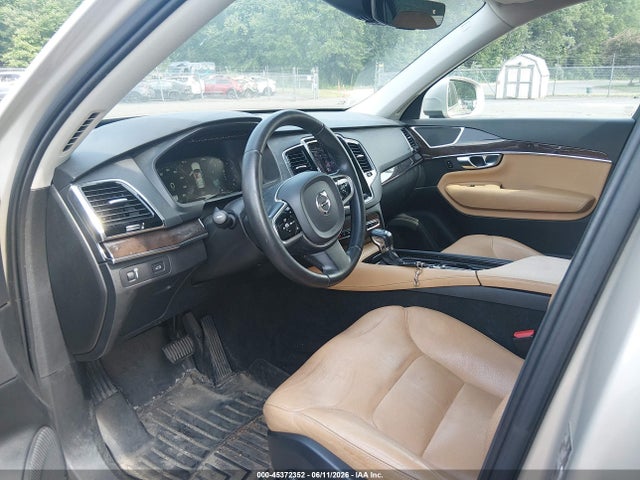 45372352 :رقم المزاد ، YV4A22PK0G1067586 vin ، 2016 Volvo Xc90 T6 Momentum مزاد بيع
