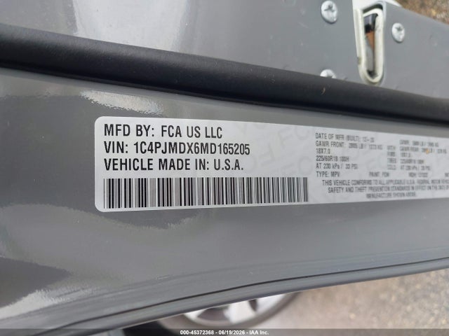 Jeep Cherokee Limited 4x4 2021 1C4PJMDX6MD165205 Image 9