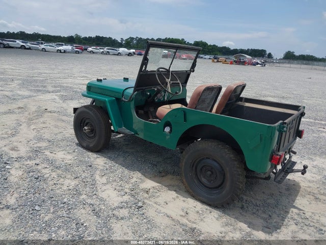 1946 Jeep Cj7 მანქანა იყიდება აუქციონზე, vin: CJ2A74771, აუქციონის ნომერი: 45372421