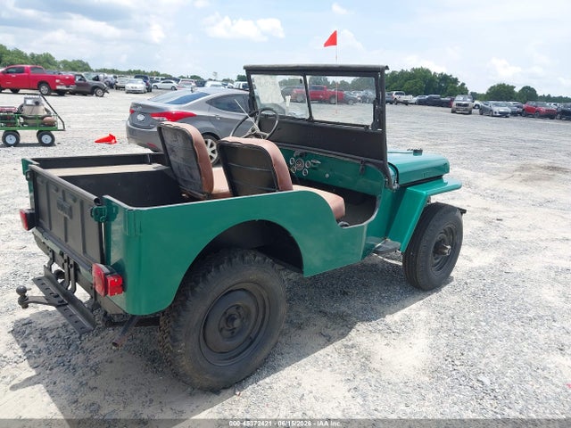 1946 Jeep Cj7 მანქანა იყიდება აუქციონზე, vin: CJ2A74771, აუქციონის ნომერი: 45372421