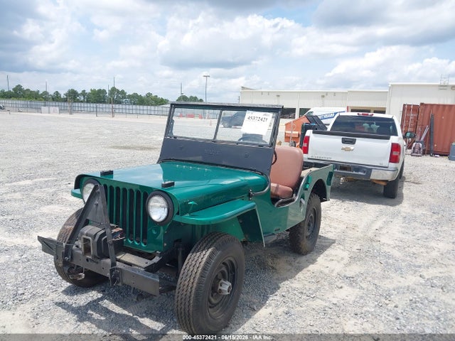 1946 Jeep Cj7 მანქანა იყიდება აუქციონზე, vin: CJ2A74771, აუქციონის ნომერი: 45372421