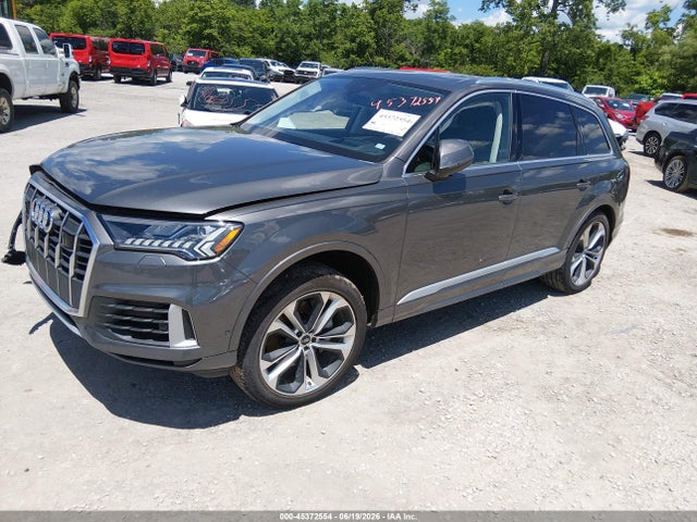 45372554 :رقم المزاد ، WA1VXAF77MD011159 vin ، 2021 Audi Q7 Prestige 55 Tfsi Quattro Tiptronic مزاد بيع