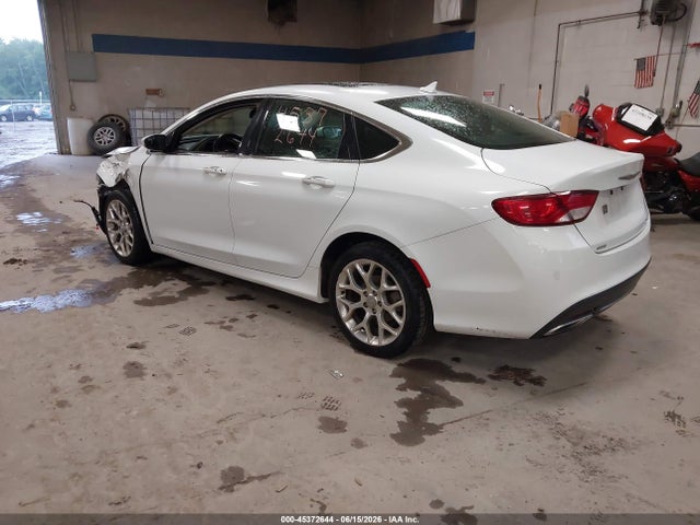 2015 Chrysler 200 C მანქანა იყიდება აუქციონზე, vin: 1C3CCCEG4FN543573, აუქციონის ნომერი: 45372644