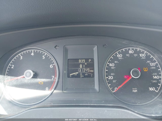 2011 Volkswagen Jetta 2.5l Se მანქანა იყიდება აუქციონზე, vin: 3VWDZ7AJ0BM363645, აუქციონის ნომერი: 45372657