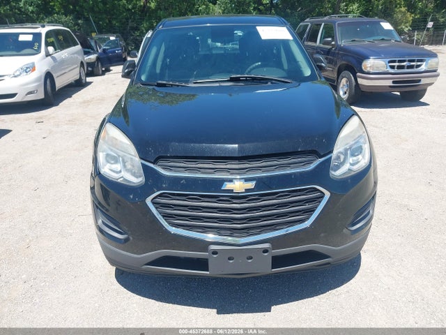 Aukcja sprzedaży 2016 Chevrolet Equinox Ls, vin: 2GNALBEK5G6321798, numer aukcji: 45372688