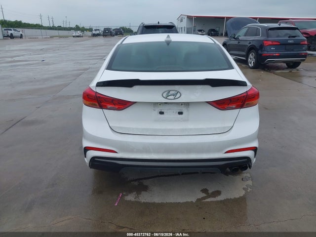 Продаж на аукціоні авто 2018 Hyundai Elantra Sport, vin: KMHD04LB2JU573283, номер лоту: 45372762