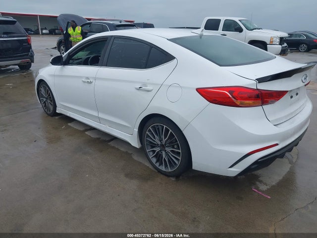 Продаж на аукціоні авто 2018 Hyundai Elantra Sport, vin: KMHD04LB2JU573283, номер лоту: 45372762