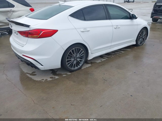 Продаж на аукціоні авто 2018 Hyundai Elantra Sport, vin: KMHD04LB2JU573283, номер лоту: 45372762