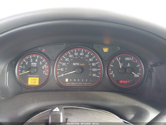 2000 Pontiac Montana M16 მანქანა იყიდება აუქციონზე, vin: 1GMDX03E1YD193571, აუქციონის ნომერი: 45372766