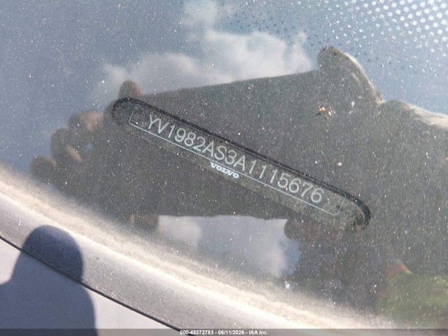 45372783 :رقم المزاد ، YV1982AS3A1115676 vin ، 2010 Volvo S80 3.2 مزاد بيع