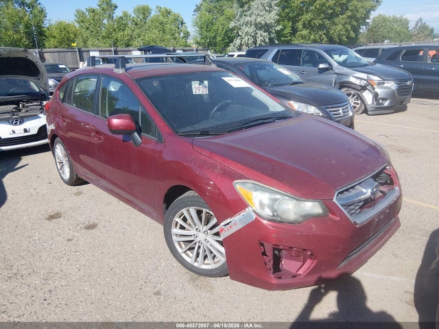 45372807 :رقم المزاد ، JF1GPAD61CH208088 vin ، 2012 Subaru Impreza 2.0i Premium مزاد بيع