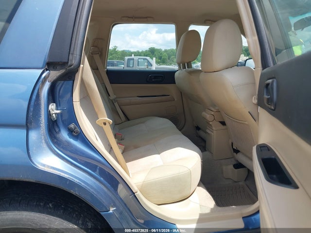 2008 Subaru Forester 2.5x მანქანა იყიდება აუქციონზე, vin: JF1SG63638H710830, აუქციონის ნომერი: 45372825
