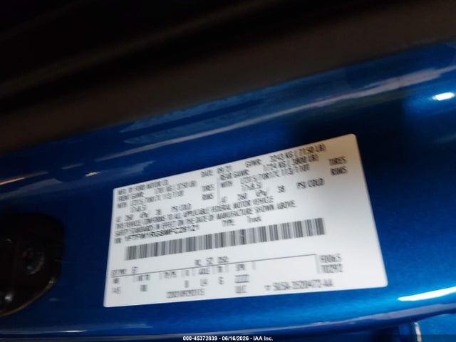 Ford F-150 Raptor 2021 1FTFW1RG8MFC28121 Image 9