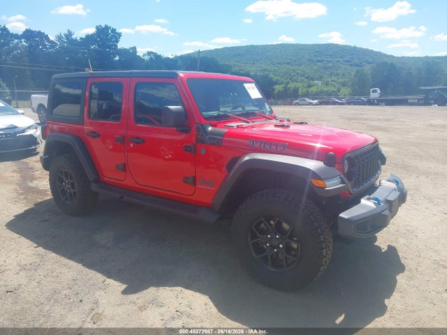 Auction sale of the 2024 Jeep Wrangler 4xe Willys 4xe, vin: 1C4RJXN63RW161253, lot number: 45372887