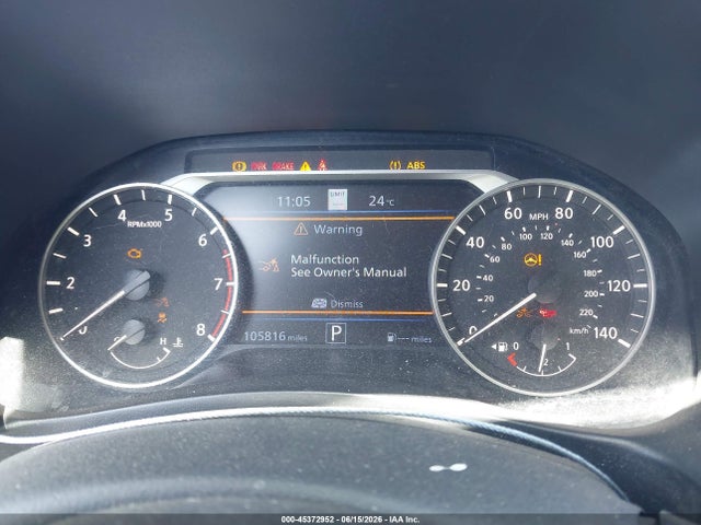 Aukcja sprzedaży 2019 Nissan Altima 2.5 Sl, vin: 1N4BL4EV2KC172307, numer aukcji: 45372952