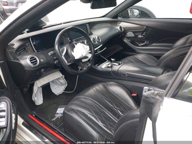 2017 Mercedes-benz Amg S 63 4matic მანქანა იყიდება აუქციონზე, vin: WDDXK7JB1HA024840, აუქციონის ნომერი: 45373138