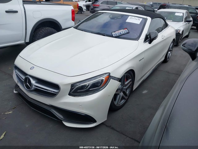 2017 Mercedes-benz Amg S 63 4matic მანქანა იყიდება აუქციონზე, vin: WDDXK7JB1HA024840, აუქციონის ნომერი: 45373138