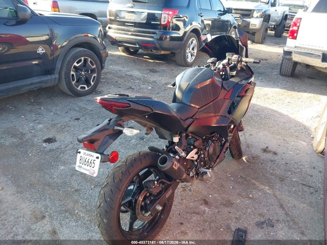 45373181 :رقم المزاد ، ML5EXGH12TDA88342 vin ، 2026 Kawasaki Ex500 H مزاد بيع