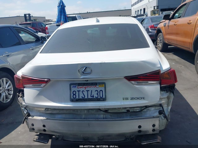 2017 Lexus Is 200t მანქანა იყიდება აუქციონზე, vin: JTHBA1D26H5040278, აუქციონის ნომერი: 45373194