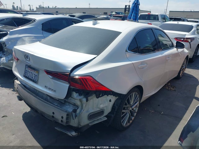 2017 Lexus Is 200t მანქანა იყიდება აუქციონზე, vin: JTHBA1D26H5040278, აუქციონის ნომერი: 45373194