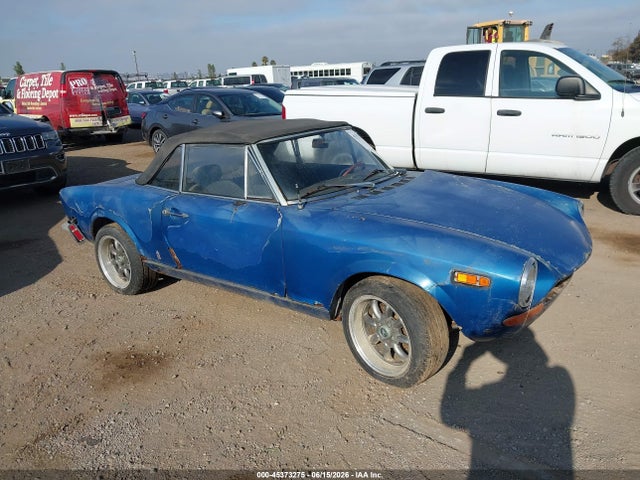 45373275 :رقم المزاد ، 124BS0022355 vin ، 1970 Fiat Spyder مزاد بيع