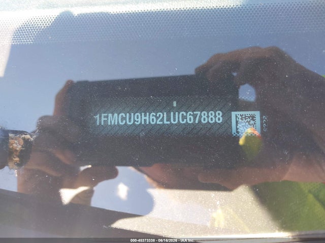 2020 Ford Escape Sel მანქანა იყიდება აუქციონზე, vin: 1FMCU9H62LUC67888, აუქციონის ნომერი: 45373338