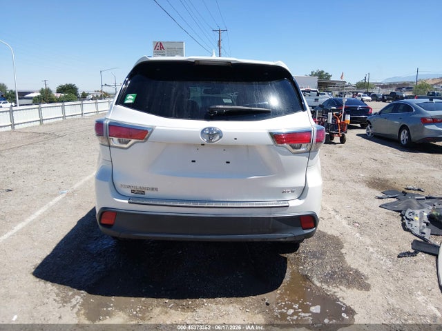 5TDKKRFH6FS085260 Toyota Highlander Xle V6